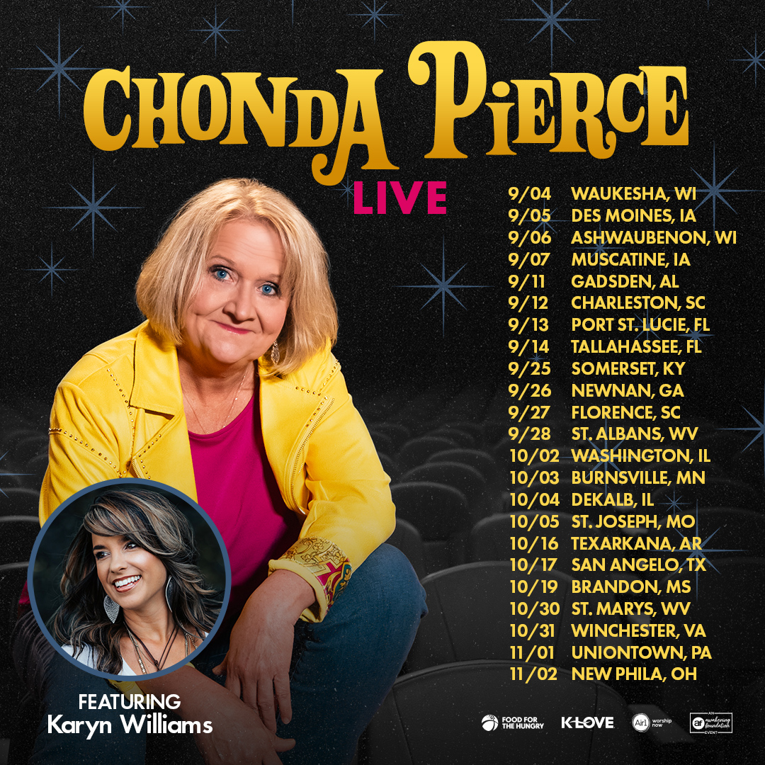 Chonda Pierce Live Tour Poster 2026